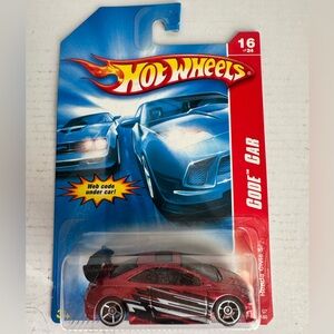 Hot Wheels Code Cars Red Honda Civic Si 2007 1/64 Diecast
